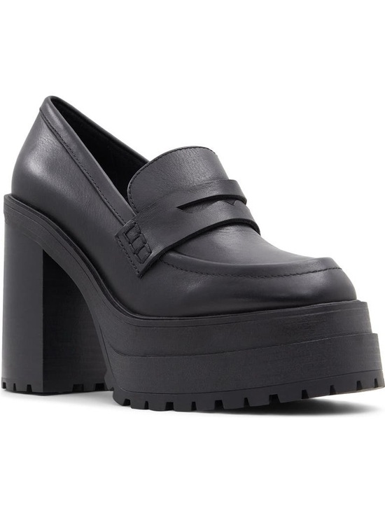 Aldo Shoes - Aldo Black Platform Loafers
